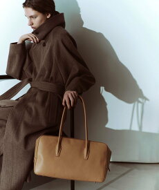 ADAM ET ROPE' FEMME 【PFT】P boston Large バッグ アダムエロペ バッグ ボストンバッグ ブラック ベージュ【送料無料】