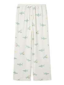 【SALE／30%OFF】gelato pique SHARK柄ロングパンツ ジェラートピケ インナー・ルームウェア その他のインナー・ルームウェア ピンク【送料無料】