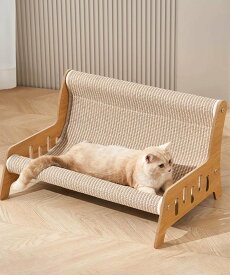 【SALE／10%OFF】aimoha home aimoha home/2WAY 爪研ぎ ペットベンチ アイモハ ペット用品 ペット用ベッド・マット・クッション ベージュ