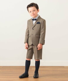 BEAMS mini セレモニー スーツセット 2026SS (100~130cm) ビームスセレモニー2026 26SS 入学式 卒業式 入園式 卒園式 フォーマル 面接 式典 七五三 発表会 ビームス ミニ スーツ・フォーマル セットアップスーツ カーキグリーン ネイビー ベージュ【送料無料】