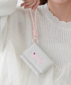 【SALE／15%OFF】RMAF 【WEB限定】ストラップ付ネコ刺繍カードケース リマインドミーアンドフォーエバー インテリア・生活雑貨 その他のインテリア・生活雑貨 ブルー ブラック シルバー
