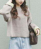 URBAN RESEARCH ITEMS 『洗濯可』ダブルフェイスモールニット アーバンリサーチアイテムズ トップス ニッ…