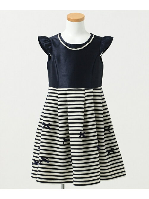 Any Fam 110 130 セレモニーリボンモチーフ付きワンピース Rakuten Fashion 楽天ファッション 旧楽天ブランドアベニュー Ab3049