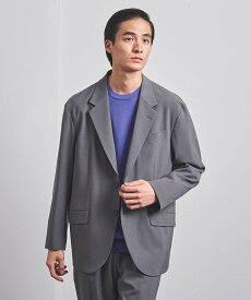 【SALE／70%OFF】UNITED ARROWS T/W 2ボタン ジャケット ユナイテッドアローズ アウトレット ジャケット・アウター テーラードジャケット・ブレザー グレー ベージュ【送料無料】