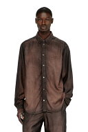 DIESEL メンズ デニムシャツ D-SIMPLY-S16 ディーゼル トップス シャツ・ブラウス ブラウン【送料無料】