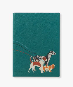 SMYTHSON Panama Soho Dogs Notebook X}C\ [ 蒠Eyz