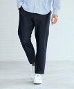 【SALE／35%OFF】IKKA LOUNGE 【セットアップ対応】GOKU楽ワーク デニムライクパンツ イッカ パンツ その他のパンツ ネイビー ブラック【送料無料】