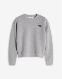 【SALE／40%OFF】Maison Kitsune Maison Kitsune/(W)MAISON KITSUNE HANDWRITING COMFORT SWEATSHIRT メゾン キツネ トップス スウェット・トレーナー グレー ベージュ【送料無料】