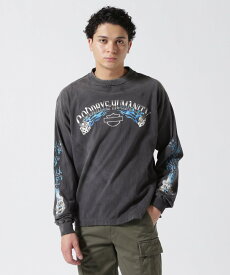 ROYAL FLASH SAINT MICHAEL/セントマイケル/LS TEE/BTFL BASTARS/BLACK ロイヤルフラッシュ トップス カットソー・Tシャツ ブラック【送料無料】