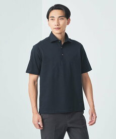UNITED ARROWS green label relaxing DUADRY CLEAN バーズアイ カッタウェイ ポロシャツ -吸水速乾・抗菌- ユナイテッドアローズ グリーンレーベルリラクシング トップス ポロシャツ ブラウン グレー ブラック ネイビー ブルー【送料無料】