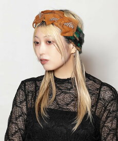 【SALE／30%OFF】CA4LA CAMOUFLAGE HB カシラ ヘアアクセサリー カチューシャ・ヘアバンド ブルー オレンジ ブラック【送料無料】