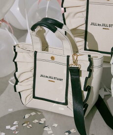 JILL by JILL STUART フレームフリルトート ジル バイ ジル スチュアート バッグ その他のバッグ ピンク ホワイト ブラック【送料無料】