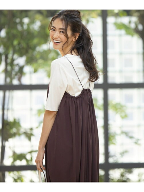 自由区 新色追加 キャミソールドレス Tシャツセット Web限定 検索番号f57 Rakuten Fashion 楽天ファッション 旧楽天ブランドアベニュー Ar9052