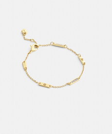 COACH OUTLET 【公式】シグネチャー バー チェーン リニア ブレスレット コーチ　アウトレット アクセサリー・腕時計 ブレスレット・バングル ゴールド【送料無料】