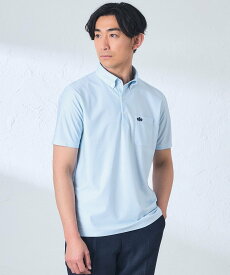 【SALE／43%OFF】BAKER STREET 【吸水速乾/接触冷感】BEYONTECH(R) バーズアイドレスポロシャツ ベイカー・ストリート トップス ポロシャツ ピンク ブラック ブルー【送料無料】