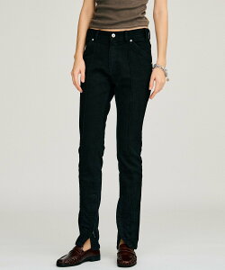 PRANK PROJECT �W�b�v�h�w���X�L�j�[�f�j�� / Zipped Hem Skinny Denim �v�����N �v���W�F�N�g �p���c �W�[���Y�E�f�j���p���c �u���b�N �l�C�r�[�y���������z