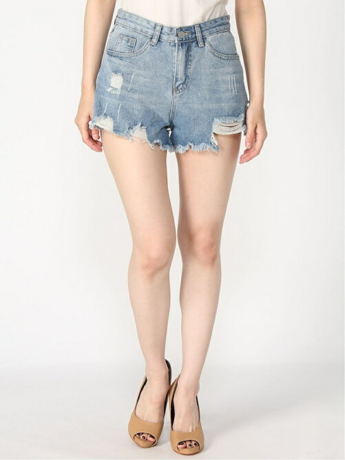 Anap Anap サイドスリットデニムショートパンツ Rakuten Fashion 楽天ファッション 旧楽天ブランドアベニュー Au3053