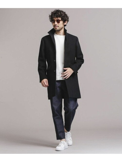 Nano Universe Web限定 Super100 S メルトンシングルスタンドコート Rakuten Fashion 楽天ファッション 旧楽天ブランドアベニュー Bt8053