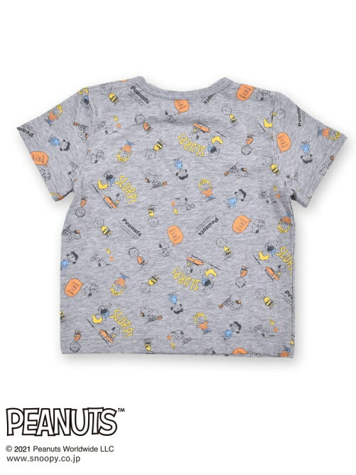 Bebe Online Store Snoopy Noeil Aime Bebeコラボアイテム 総柄 スヌーピー チャーリー ブラウン ロゴ ピーナッツ Tシャツ 100 130cm Rakuten Fashion 楽天ファッション 旧楽天ブランドアベニュー Cx6053
