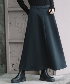 【SALE／50%OFF】Munich WEB限定 ダブルニットフレアスカート ミューニック スカート その他のスカート ブラック ホワイト ベージュ【送料無料】