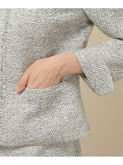 Ikka ファンシーツイードジャケット Rakuten Fashion 楽天ファッション 旧楽天ブランドアベニュー Cc7054