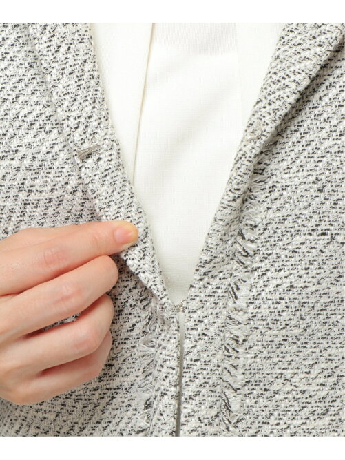 Ikka ファンシーツイードジャケット Rakuten Fashion 楽天ファッション 旧楽天ブランドアベニュー Cc7054