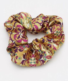 欧州航路 イタリア製スカーフシュシュ アミナコレクション ヘアアクセサリー ヘアゴム レッド