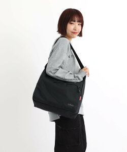 Manhattan Portage 6041LGTS Bed-Stuy Shoulder Bag (LG) Nylon Tussah Quill �}���n�b�^���|�[�e�[�W �o�b�O �V�����_�[�o�b�O �x�[�W�� �u���b�N�y���������z