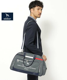 adabat 【新レーベル ADABAT NAVY】トリコロールボストンバッグ アダバット バッグ ボストンバッグ グレー ブラック ネイビー【送料無料】