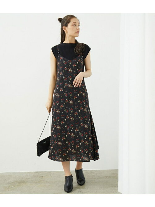 Rope Picnic フラワー柄イレヘムキャミワンピース Rakuten Fashion 楽天ファッション 旧楽天ブランドアベニュー T