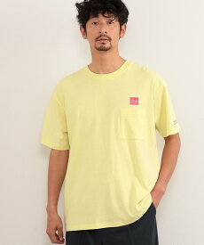 B:MING by BEAMS Manhattan Portage / ロゴ ポケット Tシャツ　ロゴT ビーミング ライフストア バイ ビームス トップス カットソー・Tシャツ ブラック ホワイト グリーン ネイビー【送料無料】