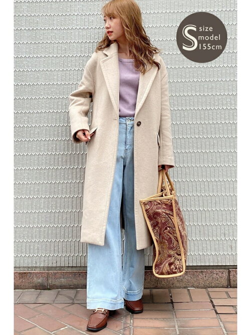 Free S Mart Sシリーズ対応商品 ウール混オーバーチェスターコー Rakuten Fashion 楽天ファッション 旧楽天ブランドアベニュー 4055