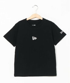 NEW ERA 088 NEW-ERA/14111855 YTH SS CT TEE FLAG LOGO MINI ストンプスタンプ トップス カットソー・Tシャツ ブラック