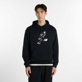 【SALE／40%OFF】New Balance 大谷翔平オールウェイズオンロゴフーディ ニューバランス トップス パーカー・フーディー ブラック【送料無料】