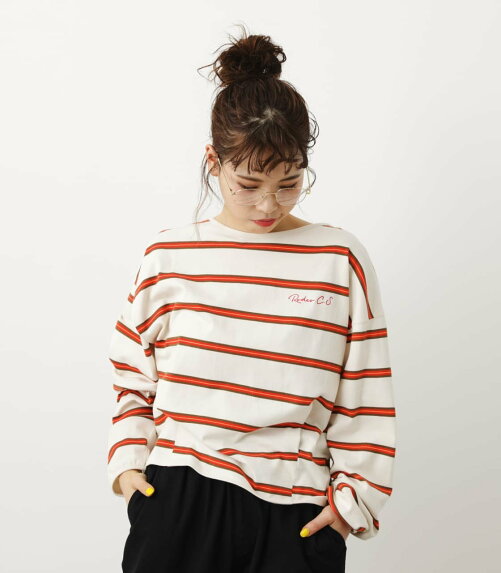Rodeo Crowns Wide Bowl マルチボーダータックトップス Rakuten Fashion 楽天ファッション 旧楽天ブランドアベニュー Cq8056