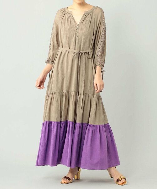 Grace Continental 配色ティアードカフタンワンピース Rakuten Fashion 楽天ファッション 旧楽天 ブランドアベニュー Db0056
