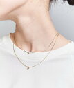 BEAUTY&YOUTH UNITED ARROWS メタルトップ ネックレス -3WAY- ビューティー＆ユース　ユナイテッドアローズ アクセサリー・腕時計 ネックレス ゴールド シルバー【送料無料】