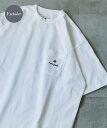 URBAN RESEARCH DOORS 『別注』Snow Peak Apparel*DOORS Pocket Logo T-shirts アーバンリサーチドアーズ トップス カットソー・Tシャツ ホワイト ブルー ブラック【送料無料】