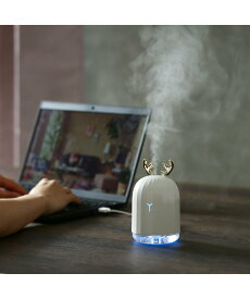 【SALE／20%OFF】Francfranc ミニ USB加湿器 ディア ホワイト フランフラン インテリア・生活雑貨 扇風機・空気清浄機・加湿器 ホワイト