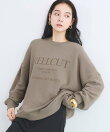 ガーゼ裏毛ロゴプルオーバー【WEB限定カラー】