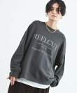 ガーゼ裏毛ロゴプルオーバー【WEB限定カラー】