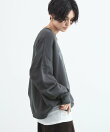 ガーゼ裏毛ロゴプルオーバー【WEB限定カラー】