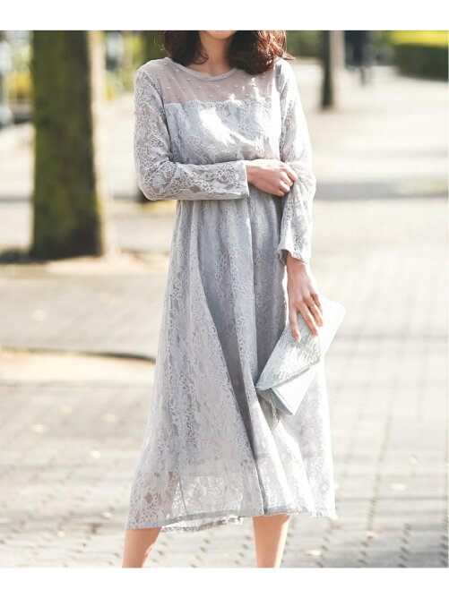 Doula Doula Douladoula レース切り替えワンピース Rakuten Fashion 楽天ファッション 旧楽天ブランドアベニュー T