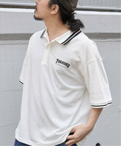 VENCE share style MENs THRASHER �X���b�V���[ ���̎q�|���V���c ���@���X �G�N�X�`�F���W �g�b�v�X �|���V���c �z���C�g �u���b�N�y���������z