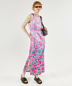 MAISON SPECIAL Gradation Floral Pattern Wrap Dress メゾンスペシャル ワンピース・ドレス ワンピース ピンク グリーン【送料無料】