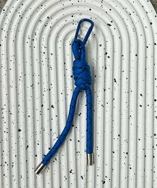 【SALE／32%OFF】Depral コードストラップ バッグチャーム キーホルダー パラコード カラビナ ヴィータフェリーチェ ファッション雑貨 チャーム・キーチェーン ブラック ブルー ブラウン