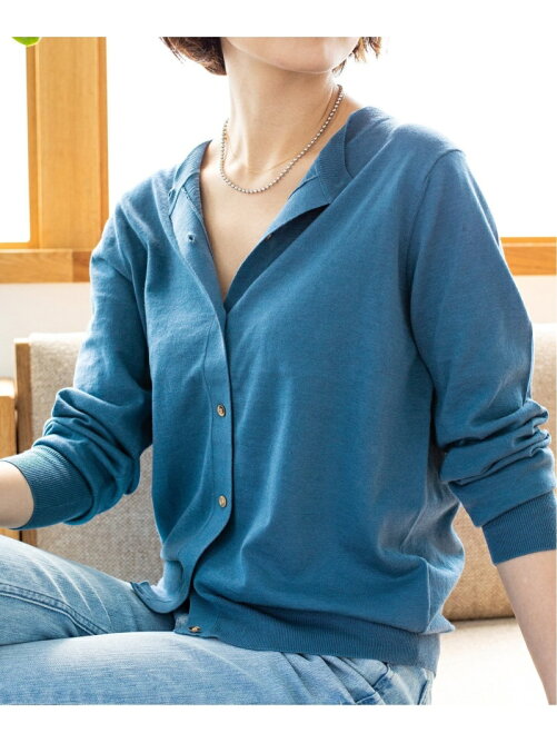 Iena コットン麻クルーネックカーディガン Rakuten Fashion 楽天ファッション 旧楽天ブランドアベニュー Cx5059