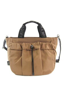 NINA NINA RICCI �u���[�� 2WAY�o�b�O �}���V���E �G���h�E �o�b�O �n���h�o�b�O �u���E�� �u���b�N�y���������z