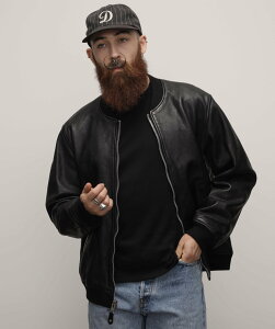 Schott LEATHER JACKET BOWERY/���U�[�W���P�b�g �o�����[ MA-1 �V���b�g �W���P�b�g�E�A�E�^�[ ���C�_�[�X�W���P�b�g �u���b�N�y���������z