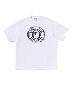 A BATHING APE SPRAY PRINT BUSY WORKS RELAXED FIT TEE A xCVO GCv gbvX Jbg\[ETVc bh O[ zCg ubNyz